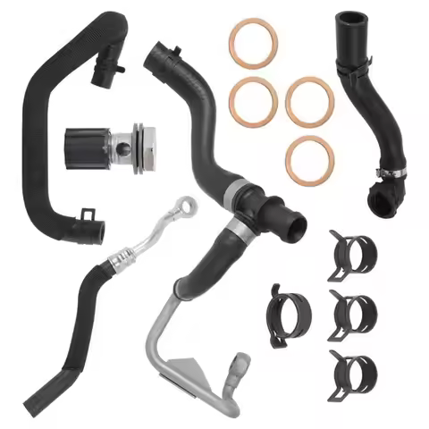 For BMW Mini Cooper S Turbo Coolant Return Hose 11537600674 11539845352 1.6T Engine 11-15 0071199059