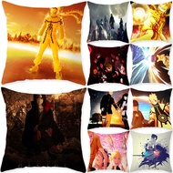 Anime Naruto Polyester Pillow Case Sofa Cushion Cover Home Decors Sarung Bantal