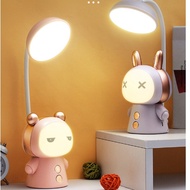 Decorative led lamp for study desk combined with night light with usd charging cable, many different