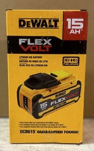 DEWALT 得偉DCB615 15ah大容量電池可適用18-60V電動工具（缺貨）