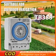 (Eid Parcel) Original Panasonic Timer Analog Timer 24 Hours Automatic TB388 Analog Timer Switch Pane