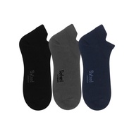 Byford 3prs Mens Ankle Socks Cotton Elastane BMS658995