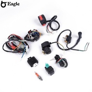 【EAGLE】Engine kit 6 Coil Ignition Replacement Accessories ATV Wiring 50CC-125CC