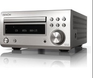 DENON Bluetooth compatible CD receiver RCD-M41-SP premium silver with original box