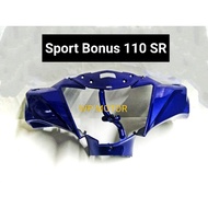 SYM Sport Bonus110 SR Head Lamp Cover/Upper Handle Cover (Blue)