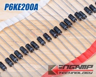 (10ตัว) [TVS] P6KE200A VISHAY TVS Diode Breakdown Voltage 200V UnidirectionalWorking Reverse Voltage
