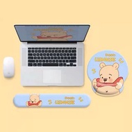 肚Dum Winnie the Pooh 小熊維尼 卡通 公仔 滑鼠墊 鼠標墊 護腕墊 鍵盤手托 電腦墊 mouse pad  辦公室 office 枱頭 電腦枱