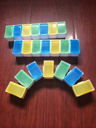 Portable Detachable Pill Box, Large-capacity Plastic Pill Box, Pill Storage Box, Capsule Pill Box, P