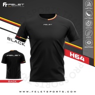 Felt shirt round neck H64 (6 colors)