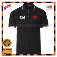 [Ready Stock] GN Polo T Shirt Toyota FJ Cruiser Embroidery SUV V6 4.0 4x4 Trail Off Road VVT-i Fashi