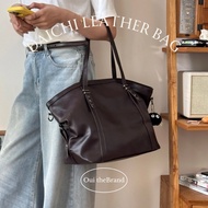 [ Gift Susuwatari ] Daichi Car collapse Tote Bag - DAICHI Large Leather Tote Bag ( Ouithebrand )