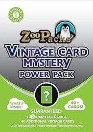 Zoo Packs TCG Vintage 1999 40 Card Lot - 1 1ST Edition Stamped Card Per Pack Guaranteed! | Compatibl