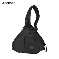 Andoer K1 Triangle DSLR Camera Bag Carry Case Shockproof Waterproof w/Tripod Holder for Canon Nikon