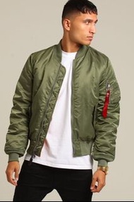 🔥 NBO精選: Alpha Industries Mens MA-1 Slim Fit Flight Bomber Jacket (F)
