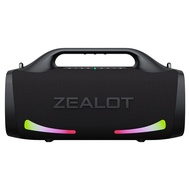 [Malaysia in Stock]ZEALOT S79 100W  TWS Bluetooth Wireless Speake Outdoor Portable Subwoofer with St