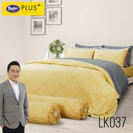 [Special Collection 2023] Satin Plus Lucky Me lucky life12 ราศี ชุดเซ็ท ผ้าปูที่นอน3.5 ฟุต 3 ชิ้น + ผ้านวม 60"x80"  หมอช้างxซาติน Limited edition