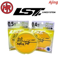 Genuine AJING PE line 0.3 0.4 0.5 roll 150m specializes in stream fishing, Ajing, UL Light Game squi