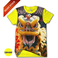 3D Children's Lion Dance T-Shirt Lion Dance Children's Lion Dance Shirt REG-R207