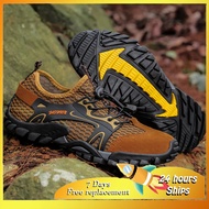 [MOQIAO SKIL] 2021 รองเท้ากีฬาสำหรับเดินป่ากลางแจ้งสำหรับผู้ชายยอดนิยมระบายอากาศได้รองเท้าลุยน้ำกันลื่น 38-50