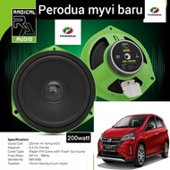 Perodua Myvi 2023_2024 speaker Pnp Radical audio German speaker 200watt