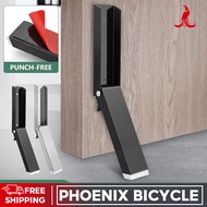 PHO Door Stopper Magnetic Door Stop Door Holder Door Handle Protector Damper For Main Door Non-Punch