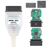 Mini VCI V18.00.008 TIS Techstream for Toyota OBD2 Car Diagnostic Cable Minivci J2534 FTDI FT232RL F