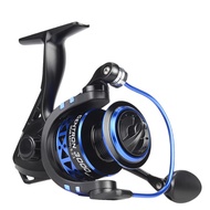 KASTKING 5.2:1 9+1 Ball Bearings Max Drag 8KG One Way Clutch System Low Profile Spinning Reel Alumin