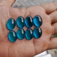 18x13 mm top aquamarin agate