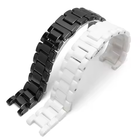 High Quality Concave Ceramic Watch Strap 20mm*11mm 18mm*10mm 16mm*9mm Watch Band Bracelet For Gucci 