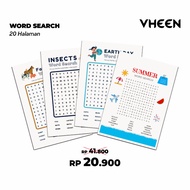 VHEEN English Word Search Puzzle - Children's Word Puzzle Sheets