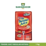 Tender Juicy Regular Hotdog 1kg