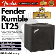 Fender Rumble LT25 Bass Guitar Combo Amplifier, 230V UK ( Rumble 25 / rumble LT-25 )