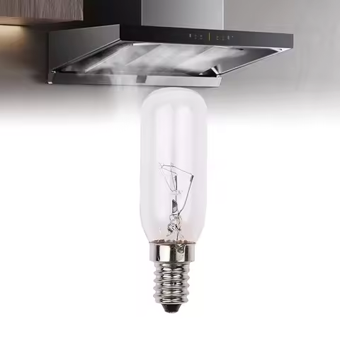 Range Hood Light Bulb E14 LED Light T25 220V 40W Cooker Hood Filament Lamp Extractor Fan Bulb Lighti