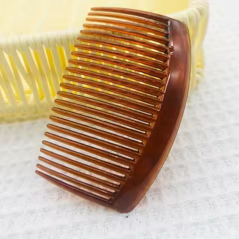 Simple 23 Teeth Hair Comb French Hair Side Comb Non Slip Hair Comb Hair Styling Accessories for Wome