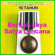 KURNIA KARYA SATYA 10 TAHUN MEDALI PNS 10 TAHUN TERLARIS