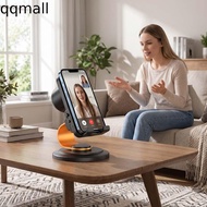 QQMALL Mobile Phone Stand, Multi-functional Adjustable 360° Smart Bluetooth Speaker, Bluetooth Induc