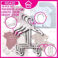 [GMRACK] HANGER BABY ROMPERS BABY WEAR SET BAJU BAYI 10 PCS SET HG420