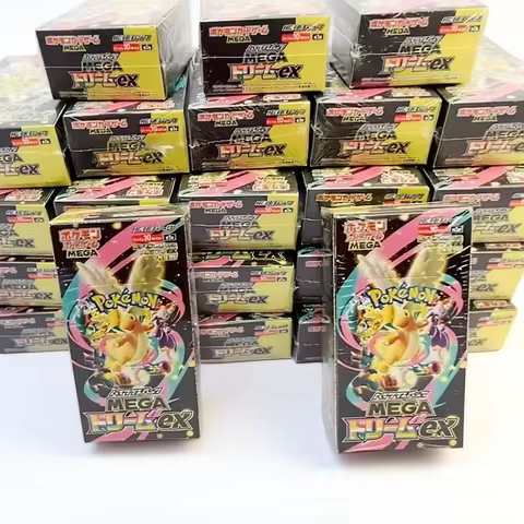 PTCG M2a Mega Dream Ex Japanese Sealed Booster Box 10 Packs Mega Evolution Collectible Gift