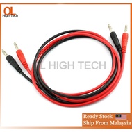 OLhightech - Banana to banana cable /  4mm Banana Plug to Banana Plug Test Cable Multimeter Testing 