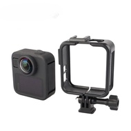 For Gopro Max2 Accessories Extra Cage Frame Case Shell Cold Shoe Protective Protector + Base Mount L