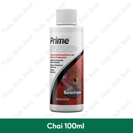 (Chai Nhỏ) SEACHEM Prime | Khử Clo Hồ Cá Hồ Nước Mặn | Xử Lí Nước Khử Độc Nước Hồ Tép | 8m2