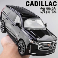 1: 24 Cadillac Caled Car Model Alloy Simulation SUV Car Model Decoration Gift Boy Toy Car