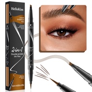 Hellokiss Double-Headed Four-Pronged Eyebrow Pencil Waterproof Sweat-Proof Two-In-One Liquid Eyebrow