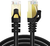 TNP Cat7 Ethernet Network Cable (50 FT) - High Performance 10 Gigabit Ethernet 600MHz with Professio