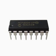 2PCS MCP3008-I/P Mcp3008 8-Channel 10-Bit ADC with SPI Interface for Raspberry Pi WUKS