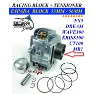 🔥NEW🔥 ESPADA RACING BLOCK TENSIONER 53MM 56MM - EX5 DREAM CLASS 1 WAVE100 KRISS100 CT100 MR1 MR3 SYM