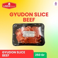 Gyudon Slice Beef 250 Gram Frozen