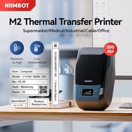 Niimbot M2 Thermal Transfer Label Printer Label Maker, For Retail,Industrial,Office And Medical