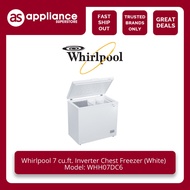 COD Whirlpool 7 cu.ft. Inverter Chest Freezer (White) WHH07DC6