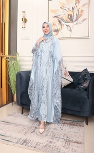 COD-BAJU KAFTAN WANITA TERBARU 2023 MOTIF RENDA PAYET MUTIARA-KAFTAN KISWANDA WANITA SIMPLE MEWAH DA